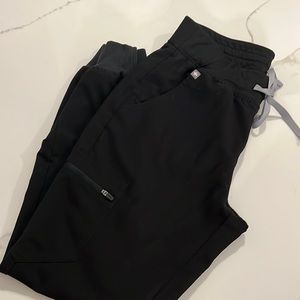 Figs Black Sm Scrub Pants